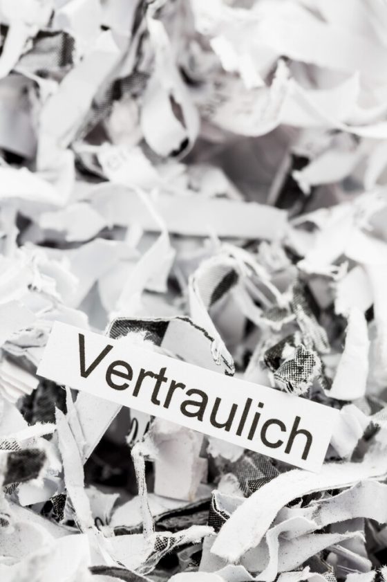 Aktenvernichtung Aktenvernichtung